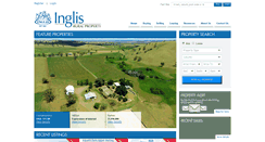 Desktop Screenshot of inglisproperty.com.au